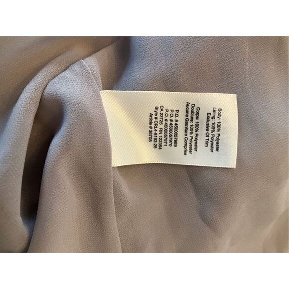 Wilfred Aritzia Sabine Minidress,Small. Grey. Faux wrap. Excellent condition. - Picture 8 of 10